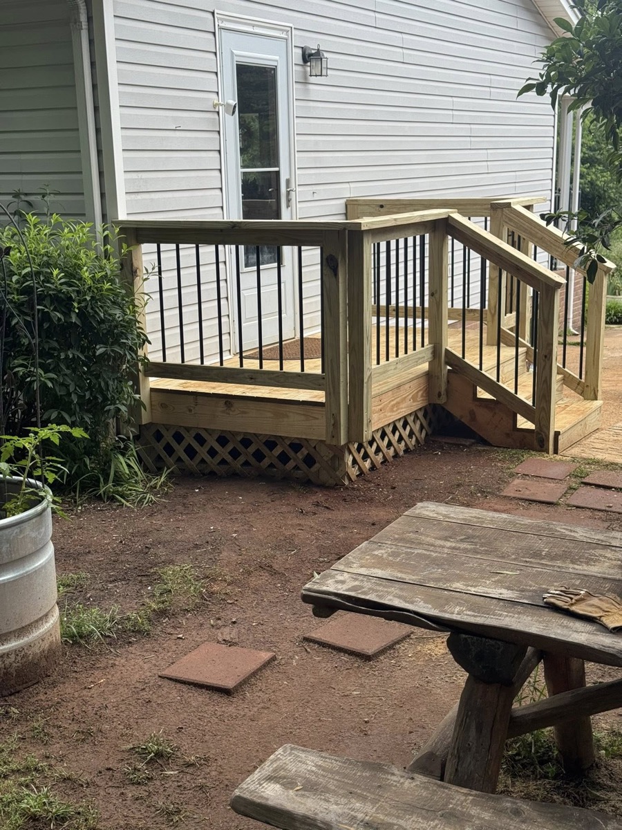 Custom deck build by Nail And Hammer